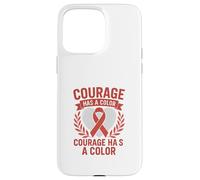 Le Courage a Une Conscience des Couleurs Coque pour iPhone 15 Pro Max