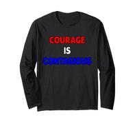 Le courage est contagieux Manche Longue