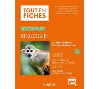 Le cours de biologie Licence, Capes, Prépas - 5ème édition - Daniel Richard - Dunod - broché - Scolaire / Universitaire