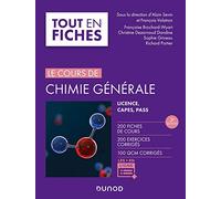 Le Cours De Chimie Générale - Licence, Pass, Capes
