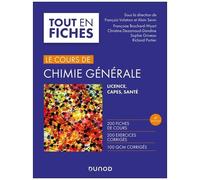 Le Cours De Chimie Générale - Licence, Pass, Capes