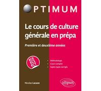 Le cours de culture générale en prépa 1re et 2e années ECE/ECS/ECT