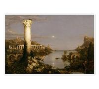 Le Cours de l'Empire (La Désolation) Poster de Thomas Cole 30 x 20 cm Tableaux Décoration murale