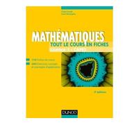 Le cours de mathématiques - Licence 1 - Capes - 2e éd 110 fiches de cours, 200 exercices et exemples d'application - Claire David - Dunod - broché - Scolaire / Universitaire