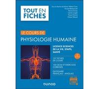 Le cours de physiologie humaine Marie-Hélène Canu (Auteur), Vincent Bérézowski (Auteur), Patrick Duriez (Auteur), Cécile Langlet (Auteur), Pascal Mariot (Auteur), Olivier Pétrault (Auteur)