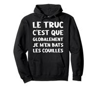 Le Court métrage d'humour Je M'en Bats Les Couilles Sweat à Capuche