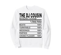Le Cousin DJ Cousin drôle Cousins Hommes Femmes réunion de Famille Sweatshirt