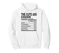 Le Cousin Mignon du Cul drôle Cousins Hommes Femmes réunion de Famille Sweat à Capuche