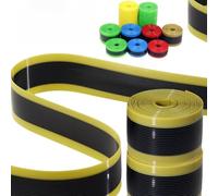 Le coussinet de pneu en TPU pour vélo de route et VTT offre une barrière physique entre le profil du pneu et la chambre à air sans affecter la manipulation (bleu-23 x 1 x 2300 mm)