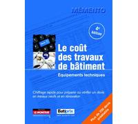 Le coût des travaux de bâtiment: Équipements techniques