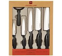 Le Couteau du Chef 447980 Coffret de 6 Couteaux Lame Céramique 30 x 37 x 3, 4 cm, Blanc