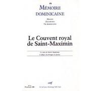 Le couvent royal de saint-maximin Collectif (Auteur)