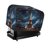 Le couvercle de grille-pain Paris Tower est adapté pour 2 petits couvercles de grille-pain avec de larges fentes et est livré avec une poche de rangement pour répondre à divers besoins de cuisson.