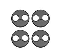 Le Couvercle du Capuchon de Moteur de Protection en Aluminium pour Les Accessoires 4pro 3 Pro Drone empêche Les Rayures d'hélice(Black)