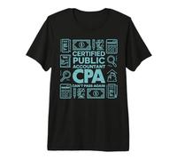 Le CPA Comptable certifié ne Peut Plus Passer la Saison des impôts T-Shirt Haut de Gamme