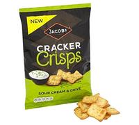 Le Craqueur De Jacob Chips Crème Sure Et La Ciboulette 150G - Paquet de 2