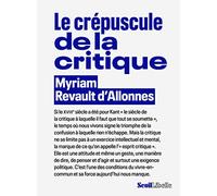 Le Crépuscule de la critique