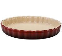Le Creuset, Moule à Tarte, Ø 24 cm, Céramique, Cerise