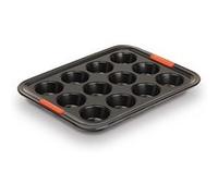 Le Creuset - 94100140000000 - Pâtiliss - Moule à 12 Muffins Noir G