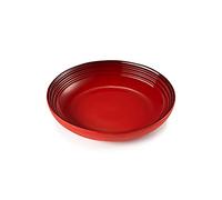 LE CREUSET ASSIETTE CREUSE CERAMIQUE 22 cm Cerise