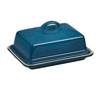 LE CREUSET Beurrier en Céramique, 900 g, 17 x 12.5 x 9 cm, Deep Teal