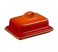 LE CREUSET Beurrier en Céramique, 900 g, 17 x 12.5 x 9 cm, Volcanique