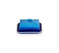 Le Creuset Beurrier en grès, 900 g, 17 x 12,5 x 9 cm, Azure, 80837172200003