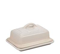 Le Creuset Beurrier en Céramique, 900 g, 17 x 12.5 x 9 cm, Meringue