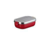 Le Creuset Boîte à déjeuner On The Go en acier inoxydable, 887 ml, cerise
