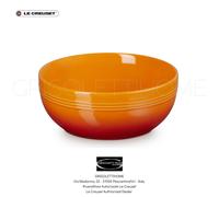 Le Creuset Bol à Céréales en Gres Vitrifié Coupe 16 cm / 0.77L ARANCIO