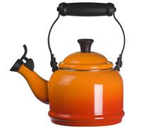 Le Creuset Bouilloire Demi à sifflet, Acier Émaillé, 1,1 L, Volcanique, 40103020900000