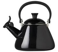 Le Creuset Bouilloire kone en acier émaillé 1,6L noir Black onyx G