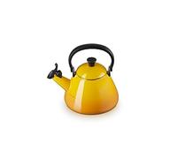 Le Creuset Bouilloire Kone Pour Cuisinière avec Sifflement, Acier Émaillé, 1.6 L, Nectar, 40101026720000