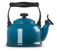 LE CREUSET Bouilloire Tradition Deep Teal Bleu Foncé G
