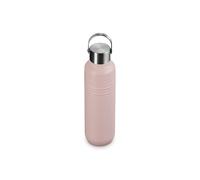 Le Creuset Bouteille d'eau, 500 ml, rose coquille, acier inoxydable, isolation sous vide, rétention du chaud et du froid, large ouverture, facile à nettoyer, facile à nettoyer en déplacement