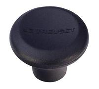Bouton Signature Phénolique 4.7 cm Noir pour Cocottes jusquà 25 cm de diamètre