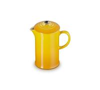 Le Creuset Cafetière avec Piston en Inox, 1L, Céramique, Nectar, 60706086720003