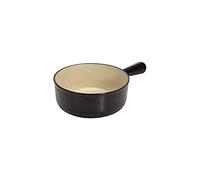 LE CREUSET Caquelon en fonte émaillée 18 cm Noir Mat Noir