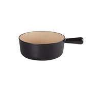 Le Creuset Caquelon en fonte émaillée 24 cm, 3,4 litres, Noir Mat, 20007240002460