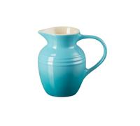 Le Creuset Carafe à petit-déjeuner en grès, 600 ml, 550 g, Bleu Caraïbes, 80903061700005