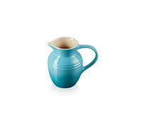 Le Creuset Carafe à petit-déjeuner en grès, 600 ml, 550 g, Bleu Caraïbes, 70903061700002