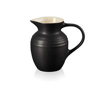 Le Creuset Carafe à petit-déjeuner en grès, 600 ml, 550 g, Noir Mat, 80903060000005