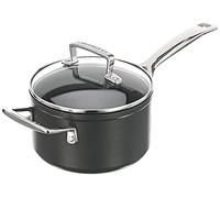 Le Creuset – Casserole antiadhésive en aluminium forgé, 16 cm, Anthracite/Argenté