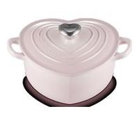 Le Creuset Casserole en fonte coeur Rose Rose