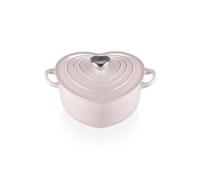 Le Creuset Casserole en forme de cœur avec poignée en fonte en forme de cœur 20 cm, 21401207774455, rose