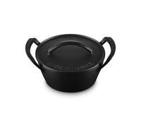 Le Creuset Casserole ronde en fonte pour barbecue d'extérieur