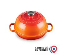 LE CREUSET Cocotte à Pain en Fonte Émaillée 24 cm Orange