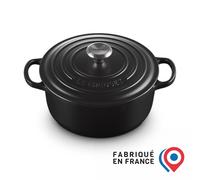 LE CREUSET Cocotte en Fonte émaillée 26 cm Noir Mat
