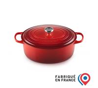 LE CREUSET Cocotte en Fonte émaillée 33 cm Cerise