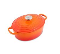 Le Creuset Cocotte en Fonte Émaillée Signature avec Couvercle, 27 cm, Ovale, 4,1 L, 4,425 kg, Volcanique, 21178270902430